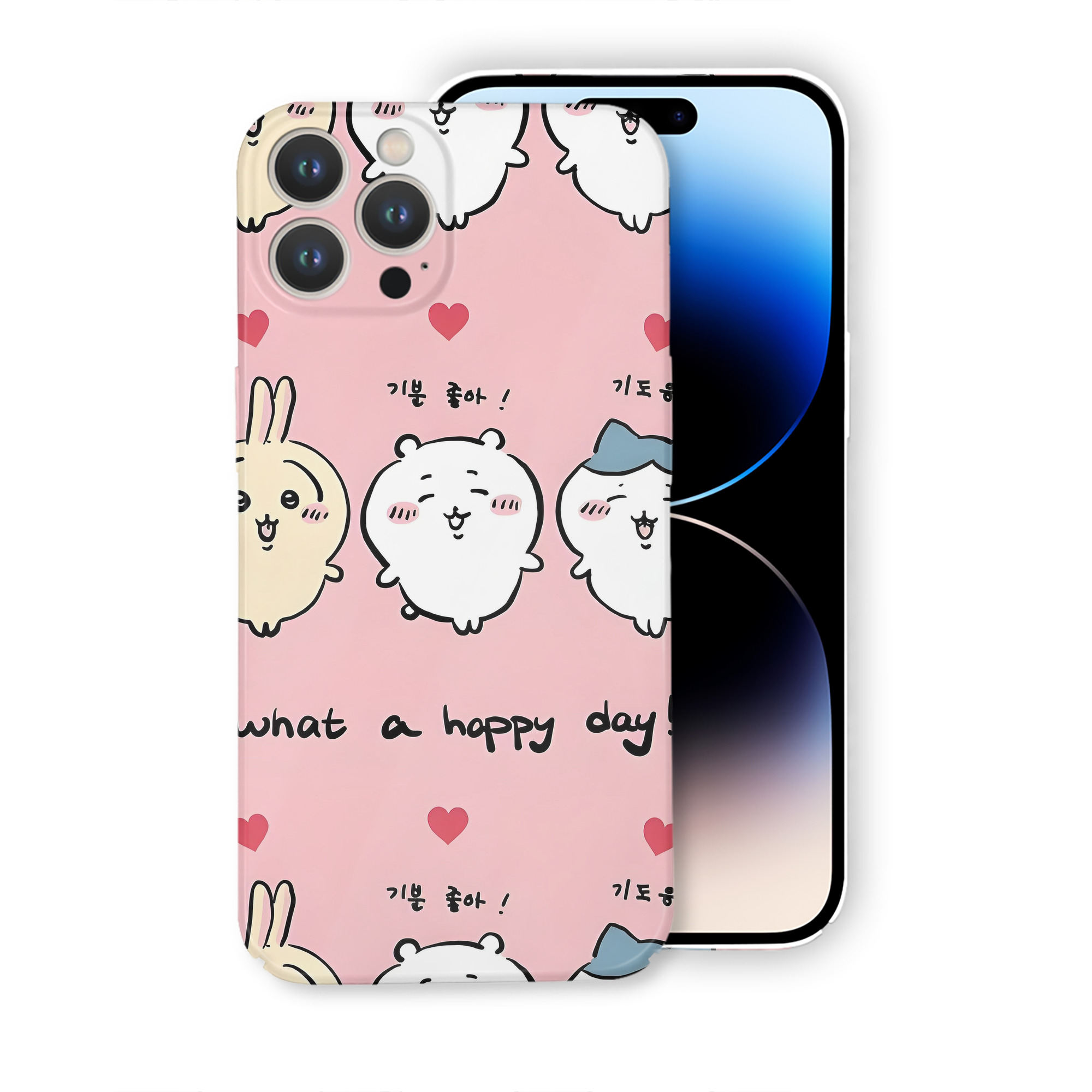 （画像用） ちいかわ Chii-kawa 【iPhone 14シリーズ対応】ハードケース